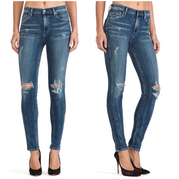 Citizens Of Humanity Denim - Citizens Of Humanity Rocket High Rise Skinny Size 28